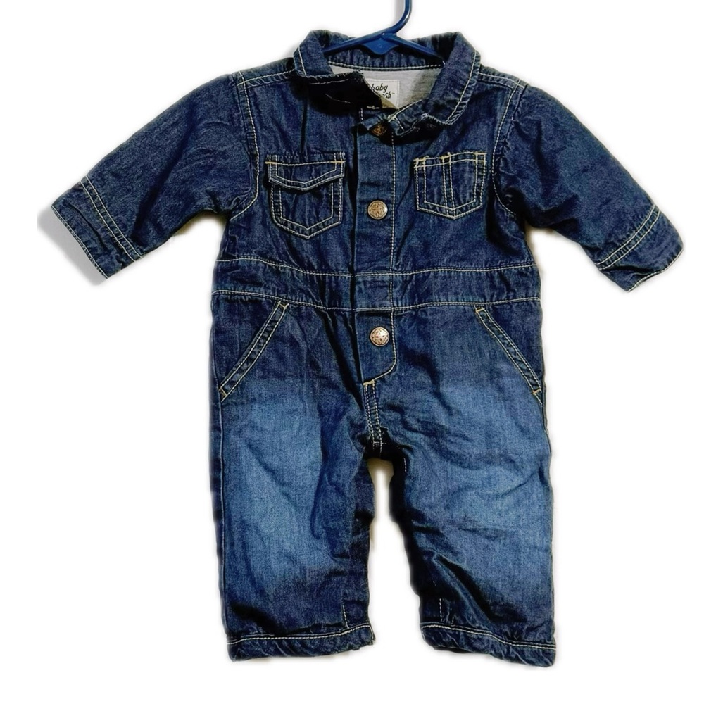 OshKosh B'gosh Indigo‎ Denim Romper